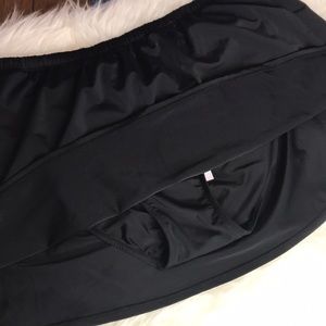 Delta Burke Black Sarong Style Bikini Bottom 22W